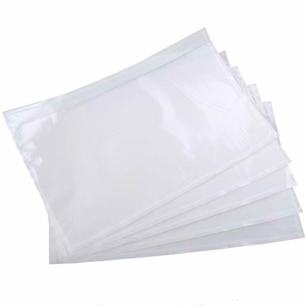 100-500 Clear Self Seal Label Pouches - Multiple Sizes - Packing List Envelopes