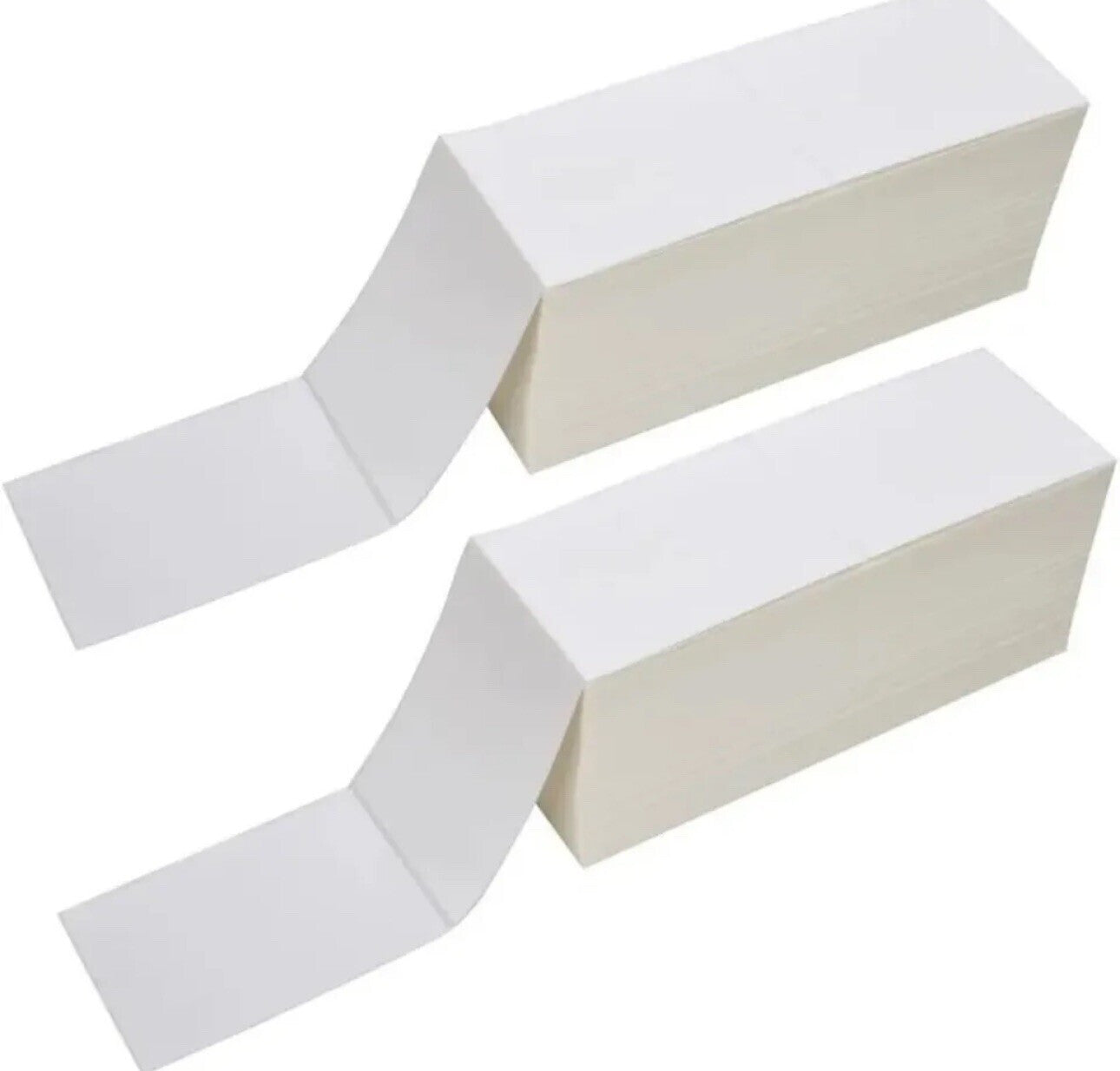 4X6 Perforated Fanfold Direct Thermal Shipping Labels