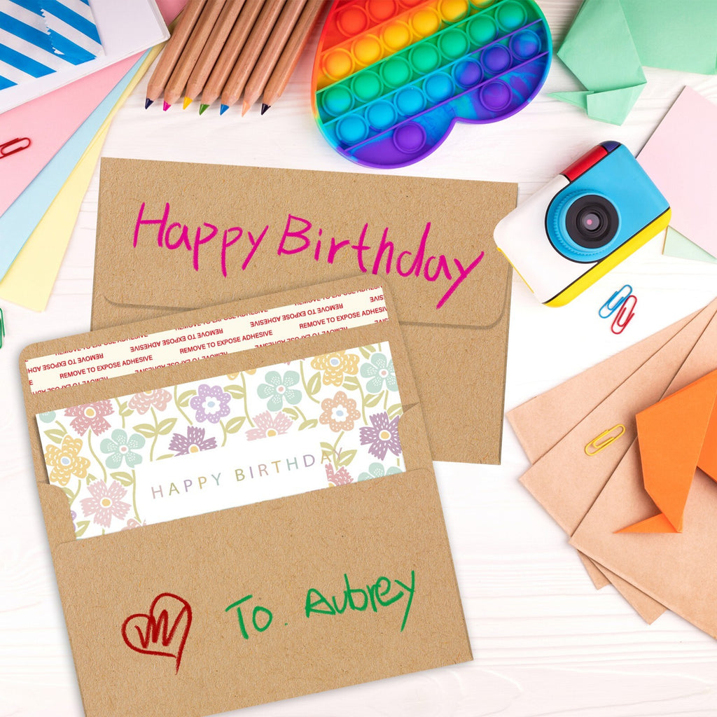 300 Brown Kraft Self-Seal Envelopes (A7) for 5x7 Invitations