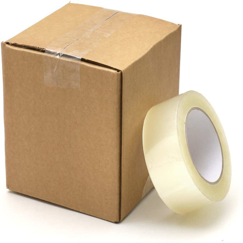 Heavy Duty Clear Packaging Tape 6 ROLLS 2"X110 Yards 2Mil Office Industrial  Sealing Tape