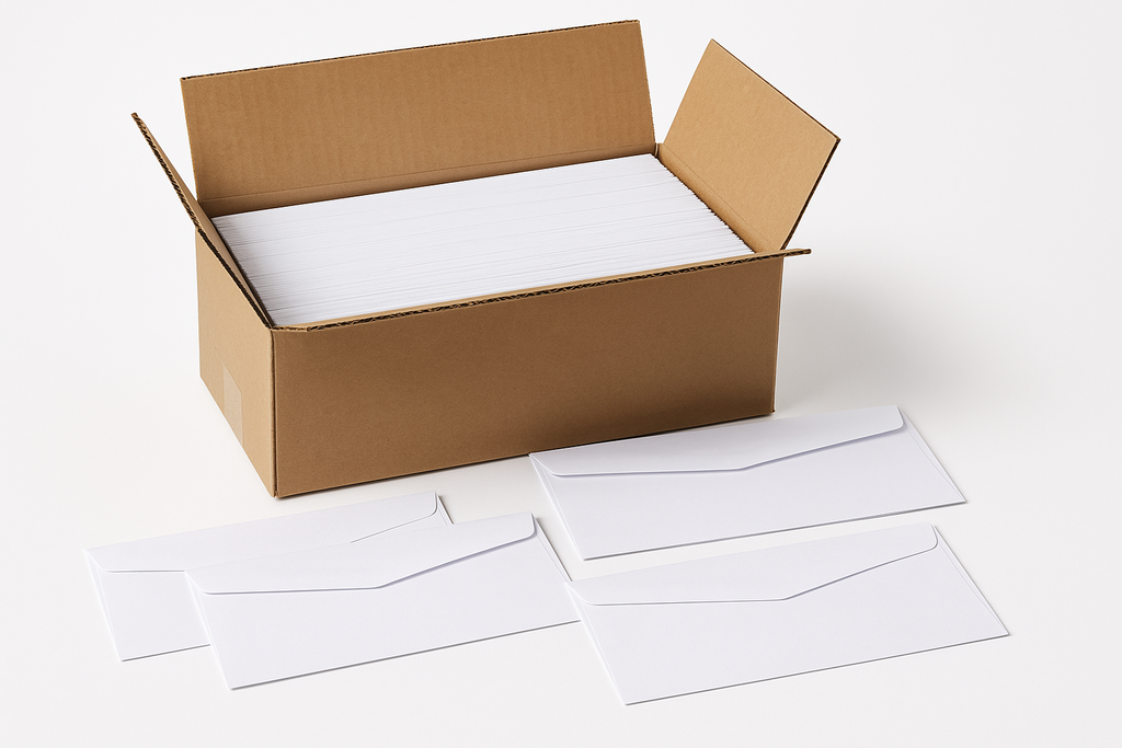 Secure #10 Self-Sealing Business Envelopes (Windowless)