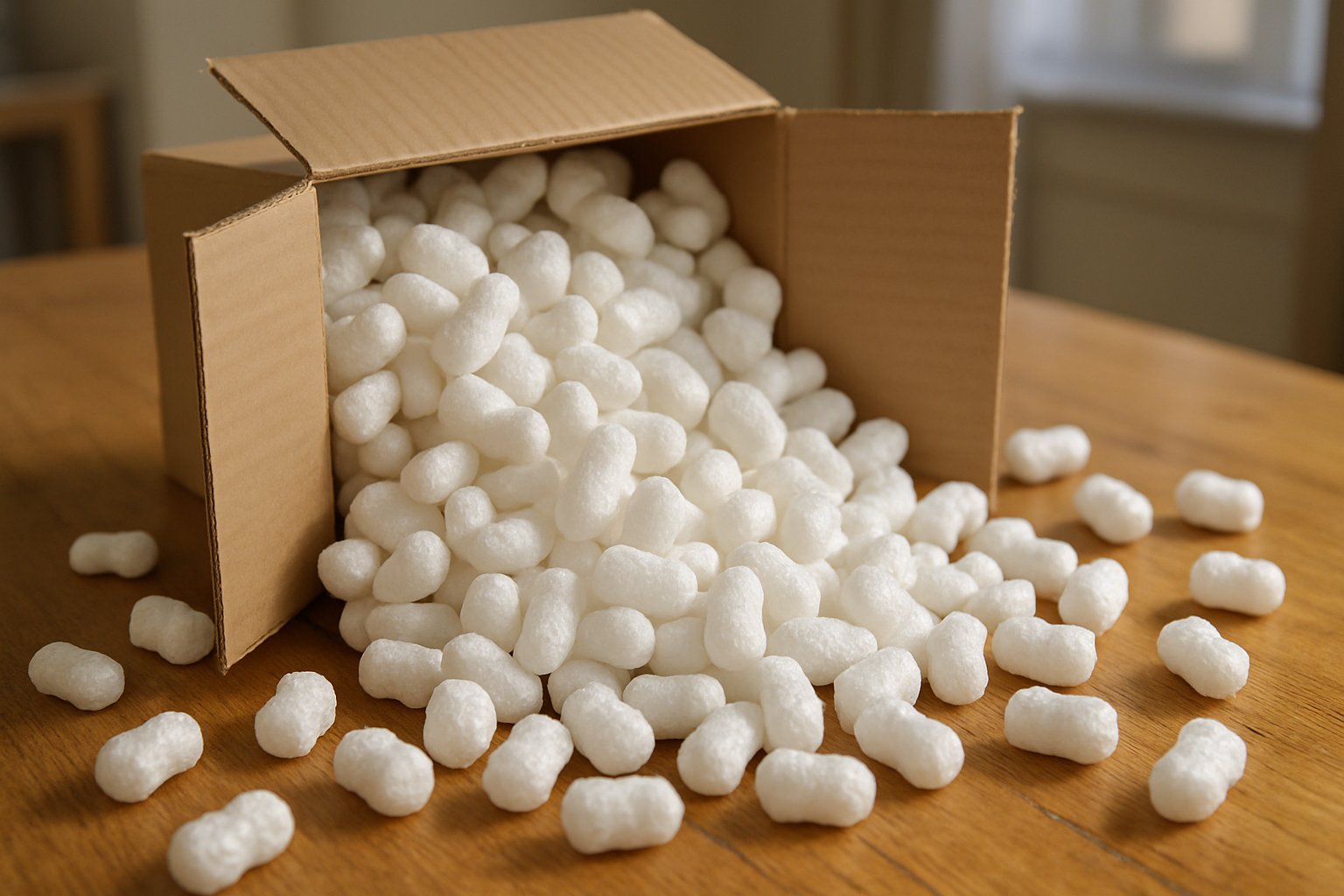 packing peanuts on real lif situation